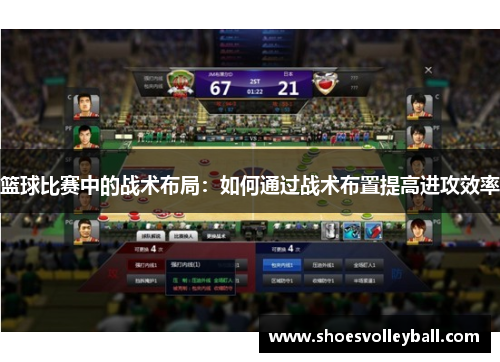 篮球比赛中的战术布局：如何通过战术布置提高进攻效率